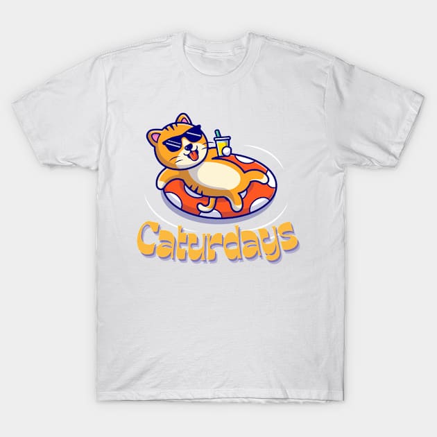 Caturdays 01 T-Shirt by RakentStudios